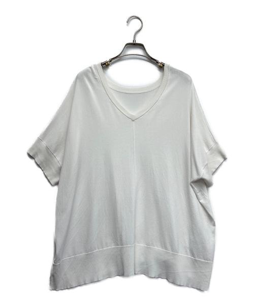 Spick and Span（スピック＆スパン）Spick and Span (スピック＆スパン) 14GWASHABLE2WAYポンチョプルオーバー ホワイト サイズ:Fの古着・服飾アイテム