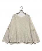 GALLARDA GALANTEガリャルダガランテ）の古着「コットンリネンニット」｜ホワイト