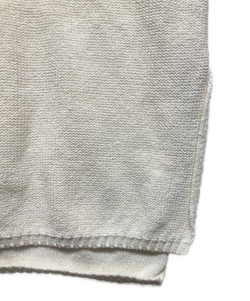 GALLARDA GALANTE（ガリャルダガランテ）GALLARDA GALANTE (ガリャルダガランテ) コットンリネンニット ホワイト サイズ:Fの古着・服飾アイテム