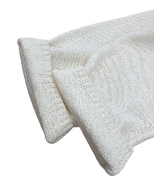 GALLARDA GALANTE（ガリャルダガランテ）GALLARDA GALANTE (ガリャルダガランテ) コットンリネンニット ホワイト サイズ:Fの古着・服飾アイテム