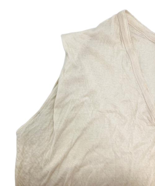 ETRE TOKYO（エトレトウキョウ）ETRE TOKYO (エトレトウキョウ) ダブルクロス2wayスリーブレスプルオーバー ベージュ サイズ:Fの古着・服飾アイテム