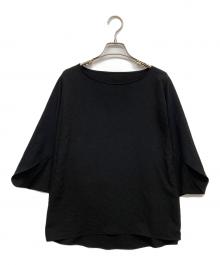 GALLARDA GALANTE（ガリャルダガランテ）の古着「ドルマンジャージープルオーバー」｜ブラック