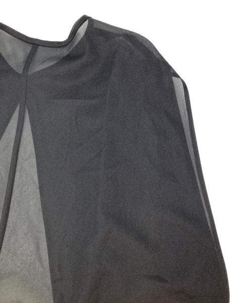 GALLARDA GALANTE（ガリャルダガランテ）GALLARDA GALANTE (ガリャルダガランテ) 2wayノースリーブシアーワンピース ブラックの古着・服飾アイテム