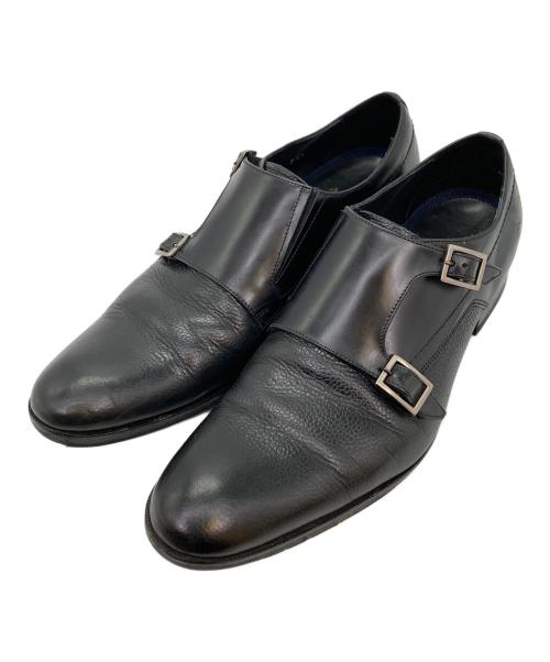 LANVIN（ランバン）LANVIN (ランバン) レザーシューズ ブラック サイズ:251/2の古着・服飾アイテム