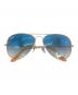 RAY-BAN（レイバン）の古着「サングラス」｜ゴールド