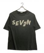 Sevenセブン）の古着「プリントTシャツ」｜グレー