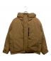 Sonny Label（サニーレーベル）の古着「フーディーダウンジャケット」｜ブラウン