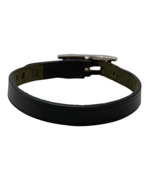 HERMES（エルメス）HERMES (エルメス) アピ3ブレスレット ブラックの古着・服飾アイテム