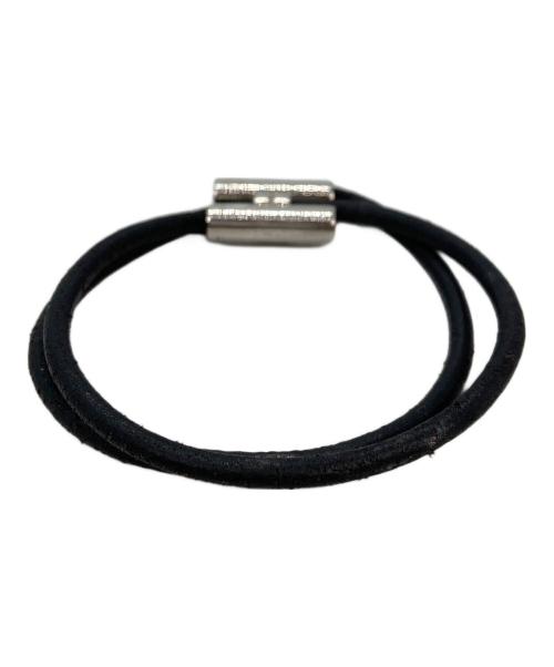 HERMES（エルメス）HERMES (エルメス) トゥルニスブレスレット ブラックの古着・服飾アイテム