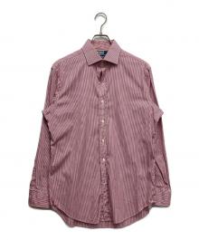 POLO RALPH LAUREN（ポロ・ラルフローレン）の古着「REGENT長袖シャツ」｜レッド