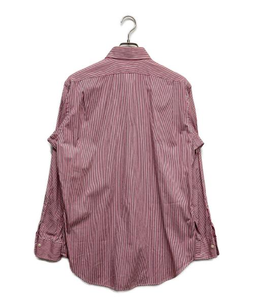 POLO RALPH LAUREN（ポロ・ラルフローレン）POLO RALPH LAUREN (ポロ・ラルフローレン) REGENT長袖シャツ レッド サイズ:Lの古着・服飾アイテム