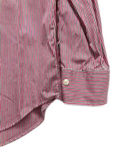 POLO RALPH LAUREN（ポロ・ラルフローレン）POLO RALPH LAUREN (ポロ・ラルフローレン) REGENT長袖シャツ レッド サイズ:Lの古着・服飾アイテム