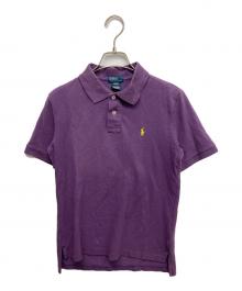 POLO RALPH LAUREN（ポロ・ラルフローレン）の古着「半袖ポロシャツ」｜パープル