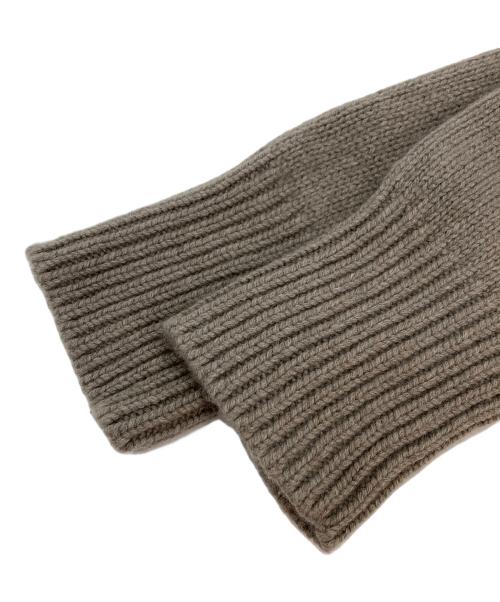 GALERIE VIE（ギャルリーヴィー）GALERIE VIE (ギャルリーヴィー) ファインウール ハイネックプルオーバー ブラウン サイズ:Sの古着・服飾アイテム