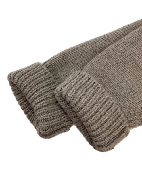 GALERIE VIE（ギャルリーヴィー）GALERIE VIE (ギャルリーヴィー) ファインウール ハイネックプルオーバー ブラウン サイズ:Sの古着・服飾アイテム