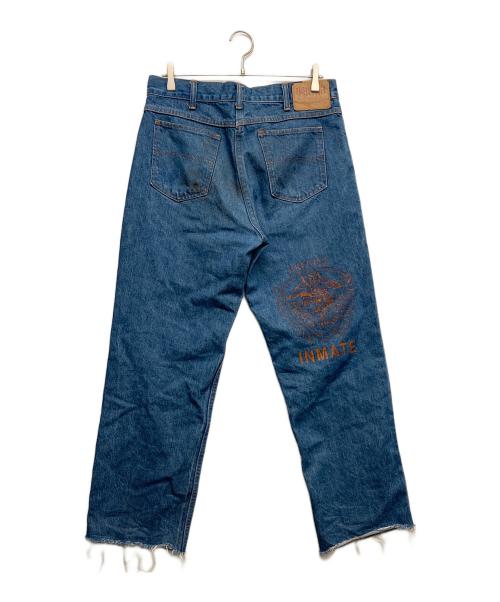 PRISON BLUES（プリズンブルース）PRISON BLUES (プリズンブルース) デニムパンツ ブルー サイズ:W34の古着・服飾アイテム