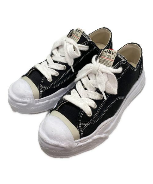 Maison MIHARA YASUHIRO（メゾン ミハラ ヤスヒロ）Maison MIHARA YASUHIRO (メゾン ミハラ ヤスヒロ) ハンクローキャンバス スニーカー ブラック サイズ:45の古着・服飾アイテム