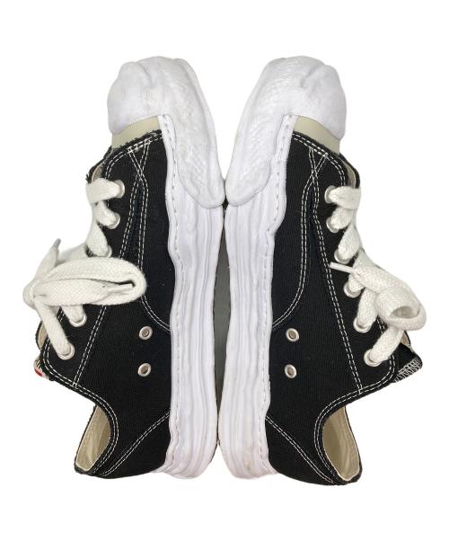 Maison MIHARA YASUHIRO（メゾン ミハラ ヤスヒロ）Maison MIHARA YASUHIRO (メゾン ミハラ ヤスヒロ) ハンクローキャンバス スニーカー ブラック サイズ:45の古着・服飾アイテム