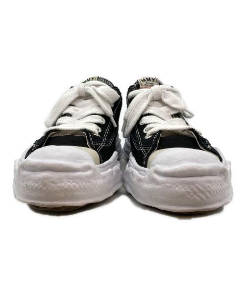 Maison MIHARA YASUHIRO（メゾン ミハラ ヤスヒロ）Maison MIHARA YASUHIRO (メゾン ミハラ ヤスヒロ) ハンクローキャンバス スニーカー ブラック サイズ:45の古着・服飾アイテム