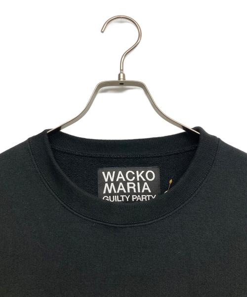WACKO MARIA（ワコマリア）WACKO MARIA (ワコマリア) HEAVY WEIGHT CREW NECK SWEAT SHIRT -TYPE-2- ブラック サイズ:Lの古着・服飾アイテム