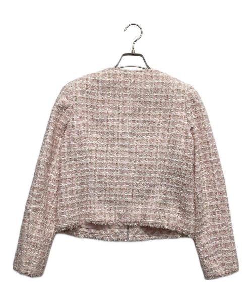 Rene（ルネ）Rene (ルネ) ツイードセットアップ ピンク サイズ:36の古着・服飾アイテム
