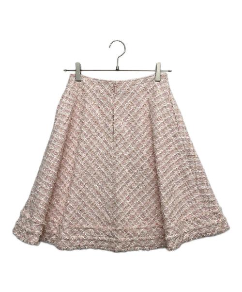 Rene（ルネ）Rene (ルネ) ツイードセットアップ ピンク サイズ:36の古着・服飾アイテム