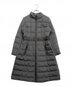 Reneルネ）の古着「ダウンコート」｜グレー