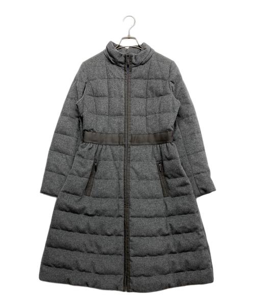 Rene（ルネ）Rene (ルネ) ダウンコート グレー サイズ:36の古着・服飾アイテム