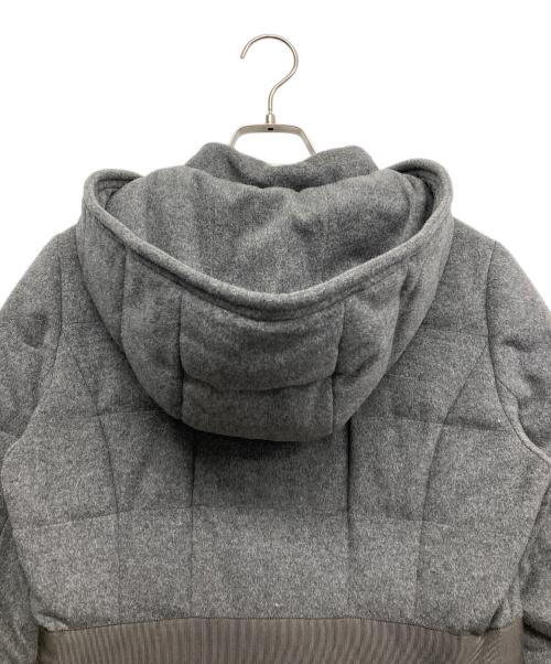 Rene（ルネ）Rene (ルネ) ダウンコート グレー サイズ:36の古着・服飾アイテム