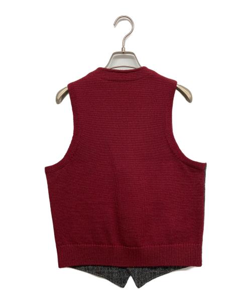 J.PRESS（ジェイプレス）J.PRESS (ジェイプレス) Harris Tweed (ハリスツイード) ジレ グレー サイズ:Mの古着・服飾アイテム