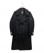 LOVELESSラブレス）の古着「ロングピーコート」｜ブラック