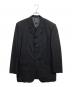 Yohji Yamamoto DURBAN A.A.R（ヨウジヤマモト ダーバン アール）の古着「テーラードジャケット」｜ブラック