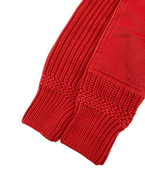 POLO RALPH LAUREN（ポロ・ラルフローレン）POLO RALPH LAUREN (ポロ・ラルフローレン) ショールカラーカーディガン レッド サイズ:XSの古着・服飾アイテム