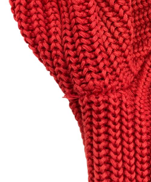 POLO RALPH LAUREN（ポロ・ラルフローレン）POLO RALPH LAUREN (ポロ・ラルフローレン) ショールカラーカーディガン レッド サイズ:XSの古着・服飾アイテム