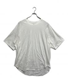 s'yte（サイト）の古着「COTTON JERSEY BACK CENTER STITCH OVERSIZED RAGLAN SLEEVE」｜ホワイト