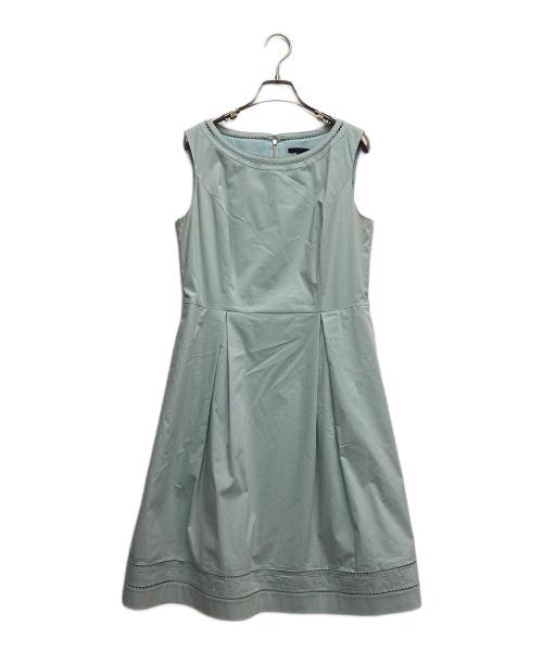 TO BE CHIC（トゥービーシック）TO BE CHIC (トゥービーシック) ノースリーブワンピース グリーン サイズ:42の古着・服飾アイテム