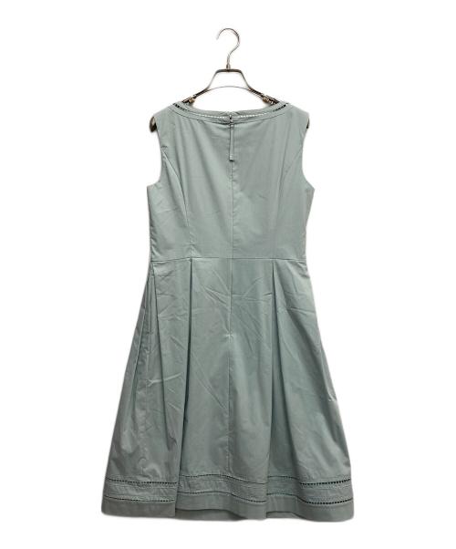 TO BE CHIC（トゥービーシック）TO BE CHIC (トゥービーシック) ノースリーブワンピース グリーン サイズ:42の古着・服飾アイテム