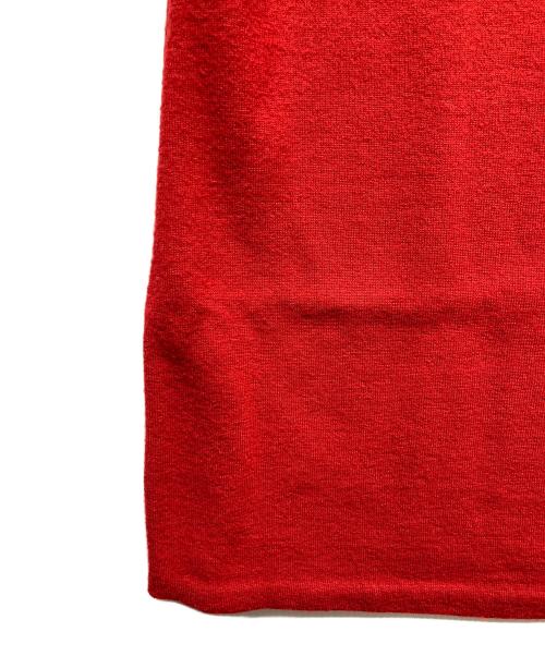TO BE CHIC（トゥービーシック）TO BE CHIC (トゥービーシック) ニットワンピース レッド サイズ:40の古着・服飾アイテム
