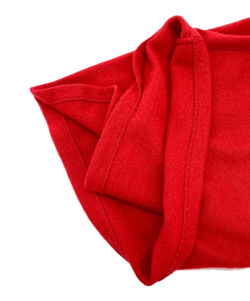 TO BE CHIC（トゥービーシック）TO BE CHIC (トゥービーシック) ニットワンピース レッド サイズ:40の古着・服飾アイテム