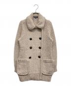 BURBERRY LONDONバーバリーロンドン）の古着「ニットカーディガン」｜ベージュ