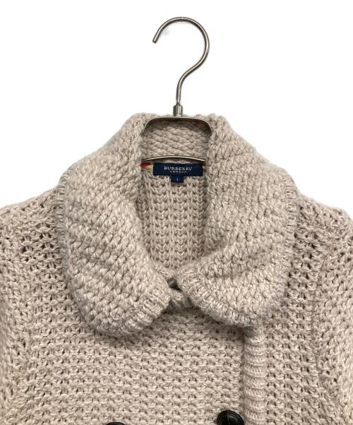 BURBERRY LONDON（バーバリーロンドン）BURBERRY LONDON (バーバリーロンドン) ニットカーディガン ベージュ サイズ:1の古着・服飾アイテム