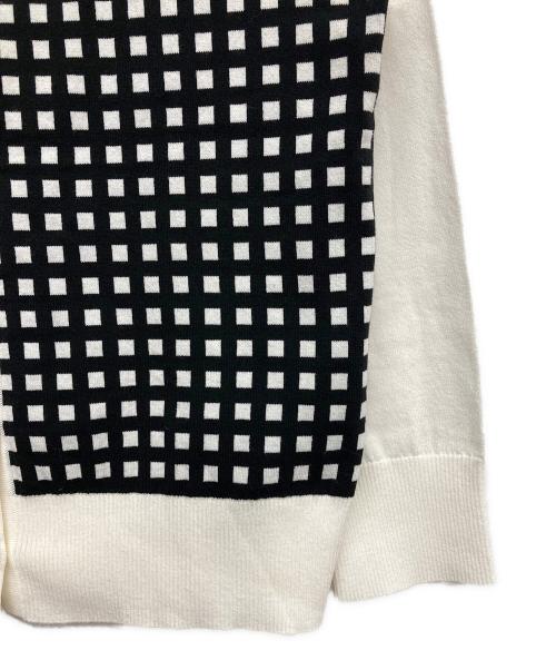 TO BE CHIC（トゥービーシック）TO BE CHIC (トゥービーシック) 薄手カーディガン ホワイト サイズ:2の古着・服飾アイテム