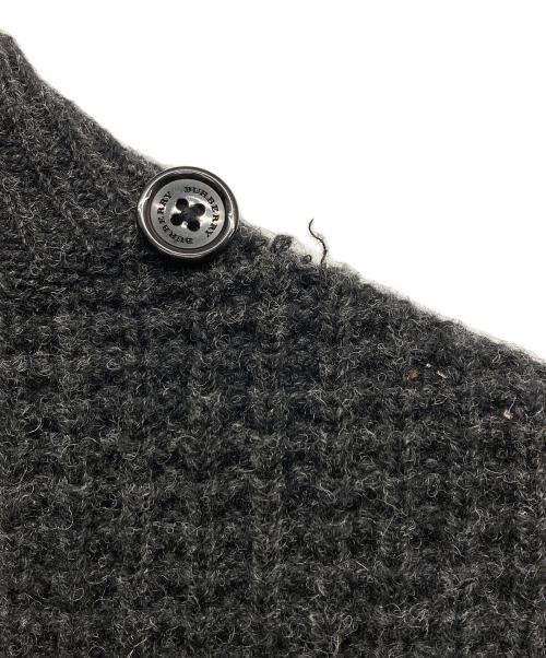 BURBERRY LONDON（バーバリーロンドン）BURBERRY LONDON (バーバリーロンドン) ニットダッフルジャケット ブラック サイズ:Mの古着・服飾アイテム