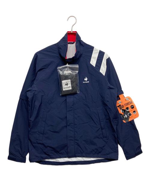 le coq sportif（ルコックスポルティフ）le coq sportif (ルコックスポルティフ) ナイロンジャケット ネイビー サイズ:M 未使用品の古着・服飾アイテム