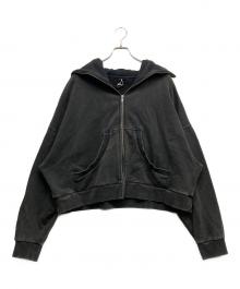 entire studios（エンタイアスタジオ）の古着「フルジップパーカー」｜ブラック