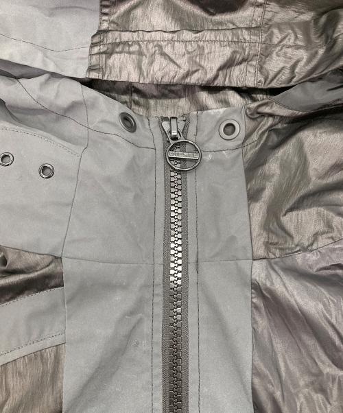 DIESEL（ディーゼル）DIESEL (ディーゼル) J-EDWARD ナイロン フーディブルゾン ブラック サイズ:XSの古着・服飾アイテム