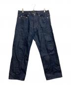 A.P.C.アーペーセー）の古着「センタープレスデニムパンツ」｜インディゴ