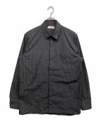 theoryセオリー）の古着「ストライプシャツ」｜ブラック