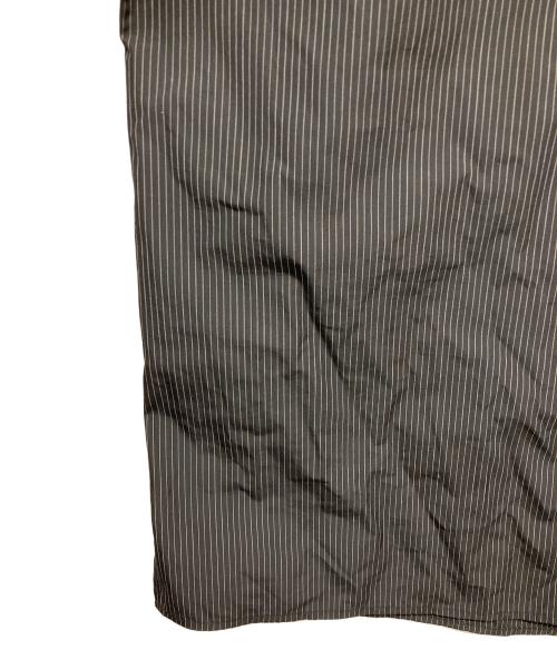 theory（セオリー）theory (セオリー) ストライプシャツ ブラック サイズ:Mの古着・服飾アイテム