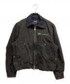 ZARAザラ）の古着「デニムワークジャケット」｜ブラック